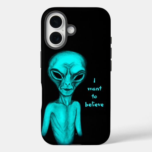 Alien, ich wollte zu glauben Case-Mate iPhone hülle (Rückseite)