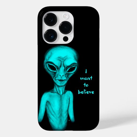 Alien, ich wollte zu glauben Case-Mate iPhone hülle (Rückseite)