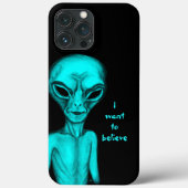 Alien, ich wollte zu glauben Case-Mate iPhone hülle (Rückseite)