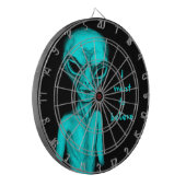 Alien, ich wollte zu glauben dartscheibe (Vorderseite Links)