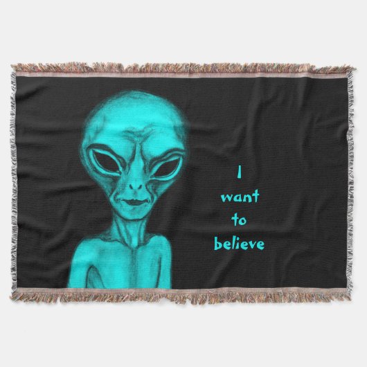 Alien, ich wollte zu glauben decke (Vorderseite)