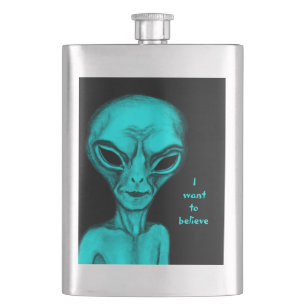Alien, ich wollte zu glauben flachmann