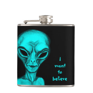 Alien, ich wollte zu glauben flachmann