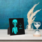 Alien, ich wollte zu glauben fotoplatte (InSitu)