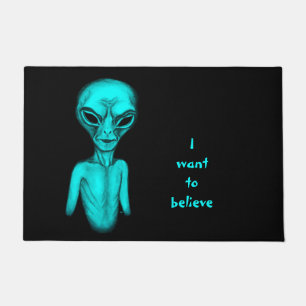 Alien, ich wollte zu glauben fußmatte