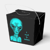 Alien, ich wollte zu glauben geschenkschachtel (Rückseite)