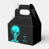 Alien, ich wollte zu glauben geschenkschachtel (Rückseite)