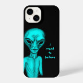 Alien, ich wollte zu glauben iPhone hülle (Rückseite)