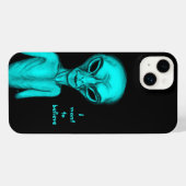 Alien, ich wollte zu glauben iPhone hülle (Rückseite (Horizontal))