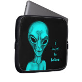 Alien, ich wollte zu glauben laptopschutzhülle (Vorne Rechts)