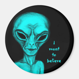 Alien, ich wollte zu glauben magnet