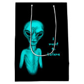Alien, ich wollte zu glauben mittlere geschenktüte (Rückseite)