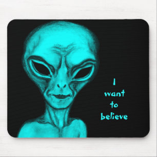 Alien, ich wollte zu glauben mousepad