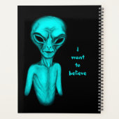 Alien, ich wollte zu glauben planer (Rückseite)