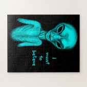 Alien, ich wollte zu glauben puzzle (Horizontal)