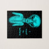 Alien, ich wollte zu glauben puzzle (Horizontal)