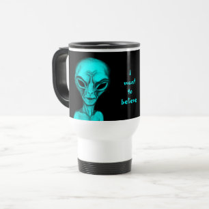 Alien, ich wollte zu glauben reisebecher