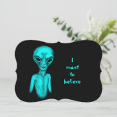 Alien, ich wollte zu glauben, Save the Date (Stehend Vorderseite)