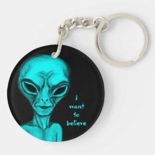 Alien, ich wollte zu glauben schlüsselanhänger