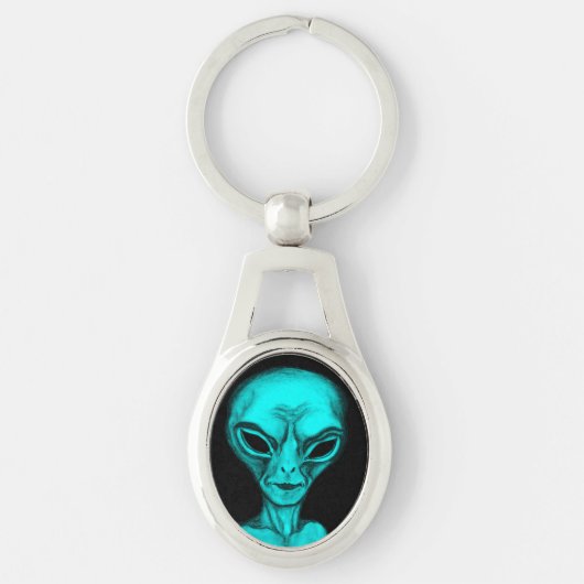 Alien, ich wollte zu glauben schlüsselanhänger (Vorderseite)