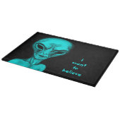 Alien, ich wollte zu glauben schneidebrett (Ecke)