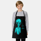 Alien, ich wollte zu glauben schürze (Getragen)