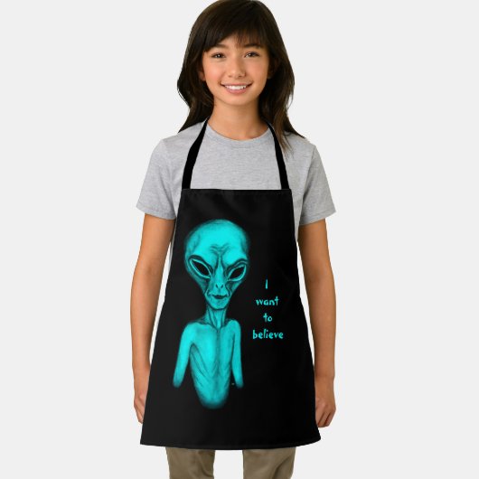 Alien, ich wollte zu glauben schürze (Insitu)