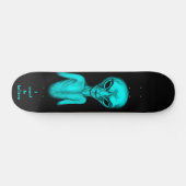 Alien, ich wollte zu glauben skateboard (Horizontal)