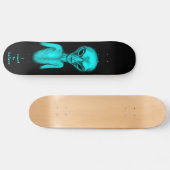 Alien, ich wollte zu glauben skateboard (Horizontal)