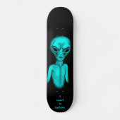Alien, ich wollte zu glauben skateboard (Vorderseite)