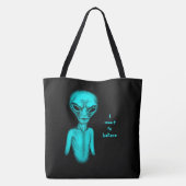 Alien, ich wollte zu glauben tasche (Rückseite)