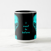 Alien, ich wollte zu glauben tasse (Zentrum)