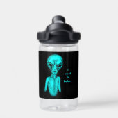 Alien, ich wollte zu glauben trinkflasche (Rückseite)