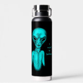 Alien, ich wollte zu glauben trinkflasche (Rückseite)