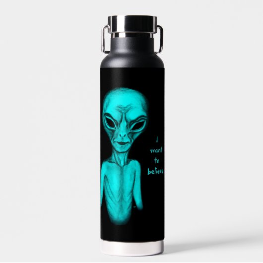 Alien, ich wollte zu glauben trinkflasche (Vorne)
