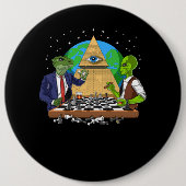 Alien Illuminati Button (Vorderseite)