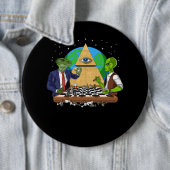Alien Illuminati Button (Beispiel)