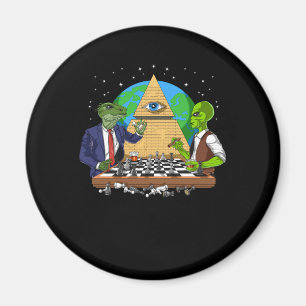 Alien Illuminati Magnet