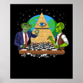 Alien Illuminati Poster (Vorne)