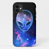 Alien im Raum Case-Mate iPhone Hülle (Rückseite)