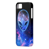 Alien im Raum Case-Mate iPhone Hülle (Rückseite Links)