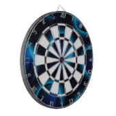 Alien im Weltraum Dartscheibe (Vorderseite Links)