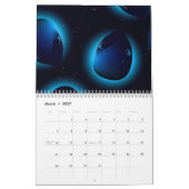 Alien im Weltraum Kalender (Mär 2027)