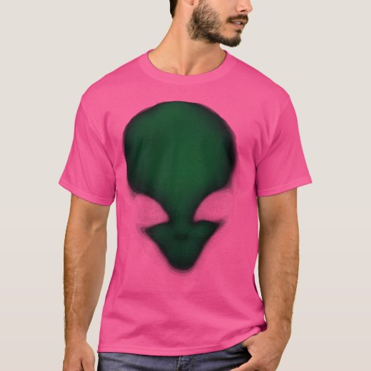 Alien in der Nacht T-Shirt (Vorderseite)