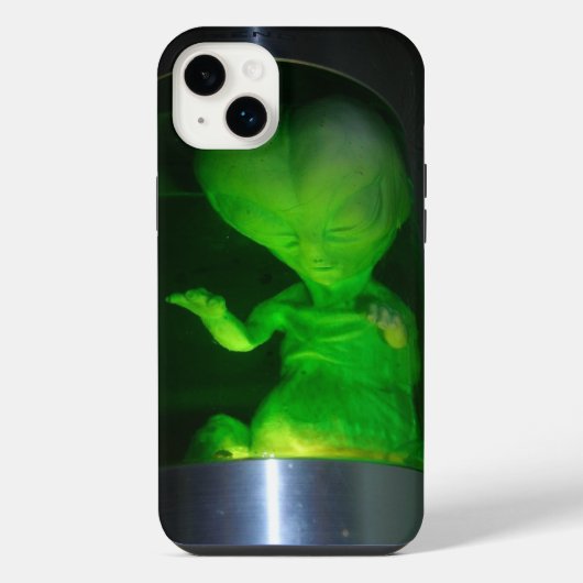 Alien in einem Jar iPhone Hülle (Rückseite)