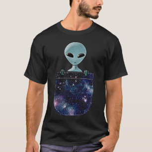 Alien in Ihrem Pocket  T-Shirt