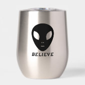 Alien in Schwarz (Vorderseite)