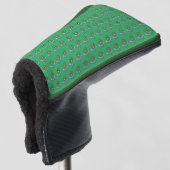 Alien in seinem kleinen Raumschiff Golf Headcover (3/4 Vorderseite)