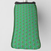 Alien in seinem kleinen Raumschiff Golf Headcover (Rotieren 90)