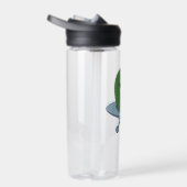 Alien in seinem kleinen Raumschiff Trinkflasche (Rechts)